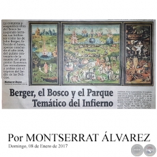 BERGER, EL BOSCO Y EL PARQUE TEMÁTICO DEL INFIERNO - Por MONTSERRAT ÁLVAREZ - Domingo, 08 de Enero de 2017